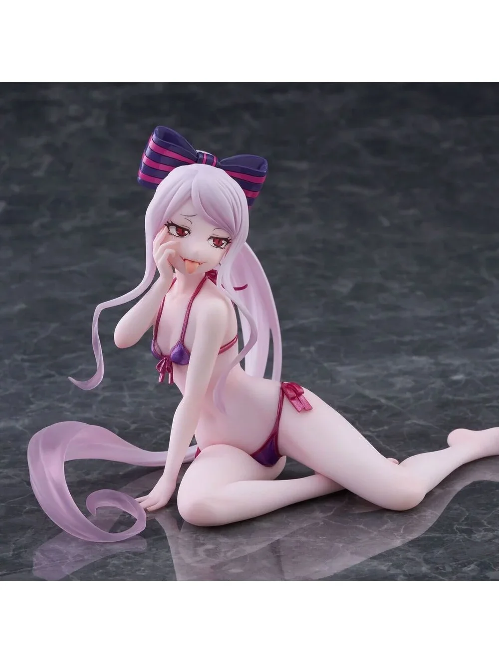 TAITO Overlord Desktop Cute Figure Shalltear Bloodfallen Swimsuit Ver. Renewal